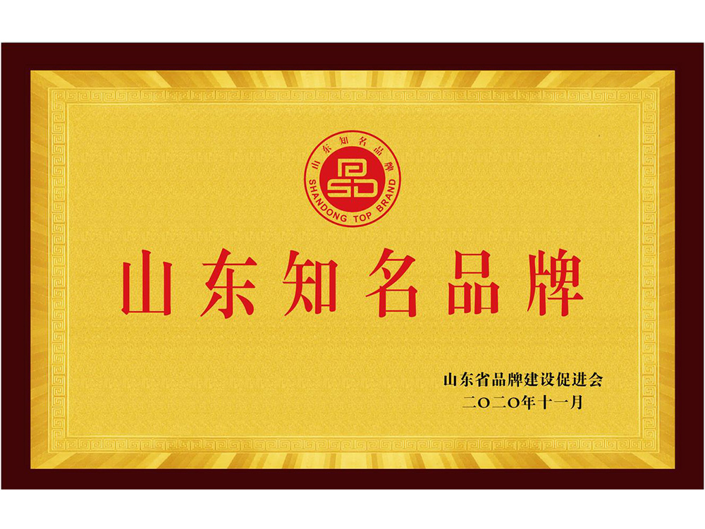 山東省知名品牌